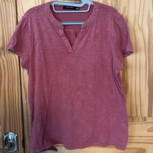 Burgundy Red Tee